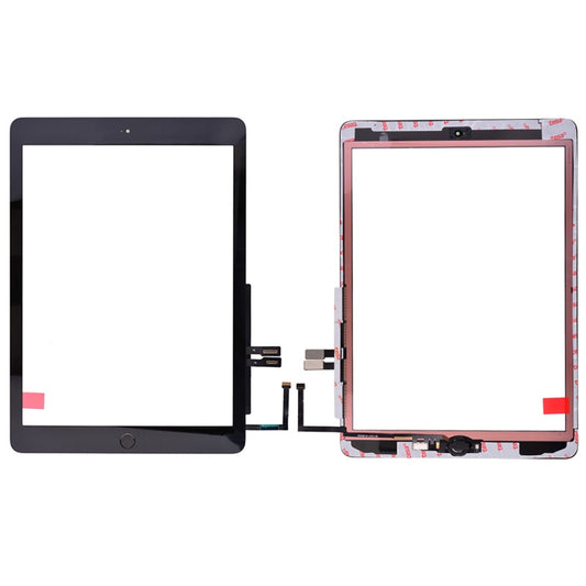 Touch Screen Digitizer With Home Button and Home Button Flex Cable for IP 6(2018) A1893 A1954(High Quality) - Black