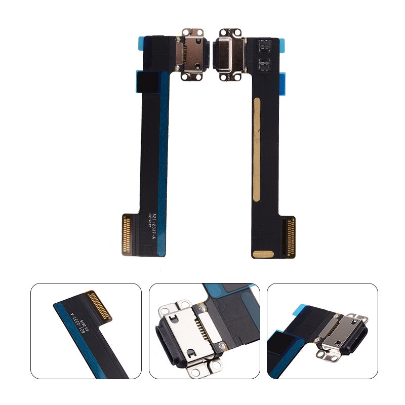 Charging Port with Flex Cable Ribbon for iP mini 4/ mini 5 - Black