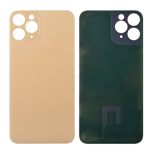 Back Glass Cover with Adhesive for iP 11 Pro (NO LOGO) - Gold