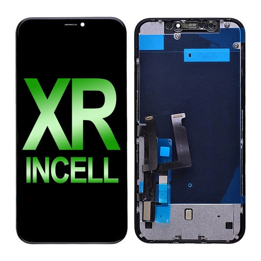 LCD Screen Digitizer Assembly With Back Plate for iPhone XR  Incell
