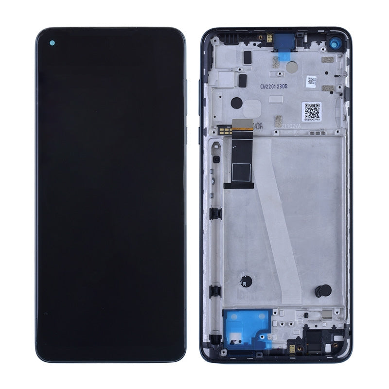 LCD Screen Digitizer Assembly with Frame for Motorola Moto G Stylus 5G (2021) XT2131 - Cosmic Emerald