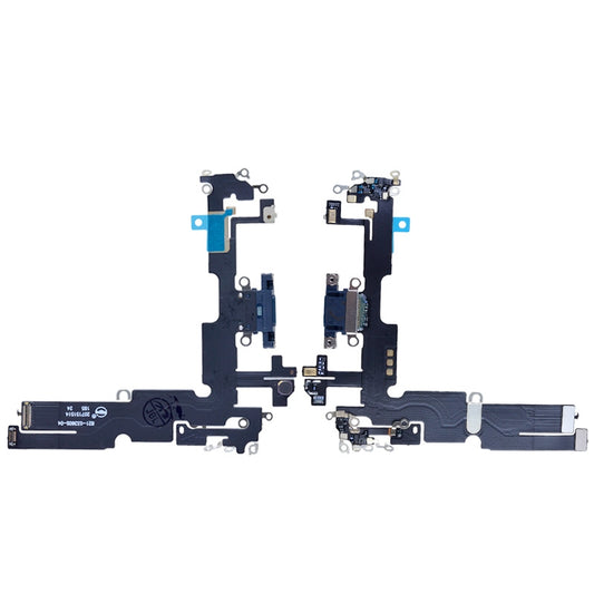 Charging Port with Flex Cable for iP 14 Plus (High Quality) - Midnight