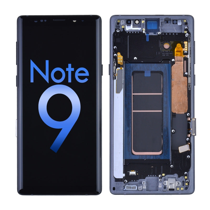 Oled Screen Digitizer With Frame Replacement For Samsung Galaxy Note 9 N960 (Aftermarket) -