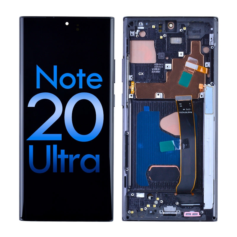 Oled Screen Digitizer With Frame Replacement For Samsung Galaxy Note 20 Ultra N985 (Aftermarket) -