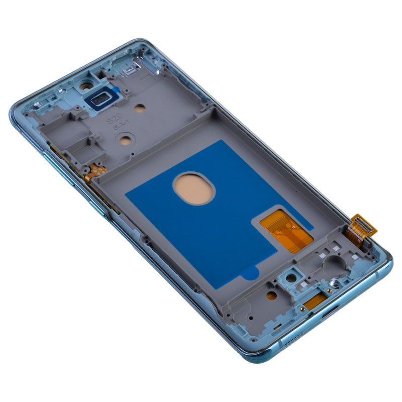 Oled Screen Digitizer With Frame Replacement For Samsung Galaxy S20 Fe G780 (Aftermarket) - Cloud