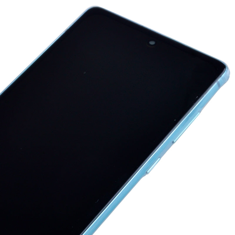 Oled Screen Digitizer With Frame Replacement For Samsung Galaxy S20 Fe G780 (Aftermarket) - Cloud