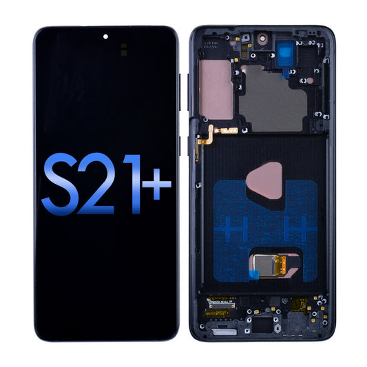 OLED Screen Digitizer Replacement for Samsung Galaxy S21 Plus 5G G996(Aftermarket)- Black