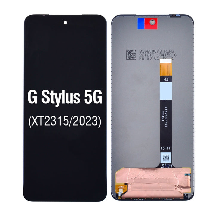 LCD Screen Digitizer Assembly for Motorola G Stylus 5G XT2315 (2023) No Frame - Black