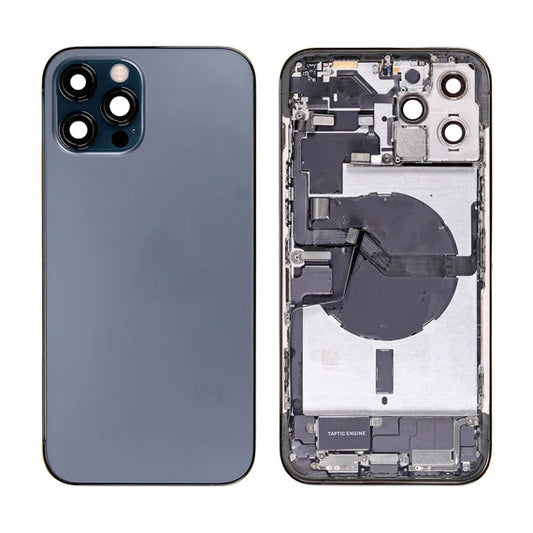 OEM PULL - BACK HOUSING FOR iP 12 PRO (NO LOGO) -BLUE