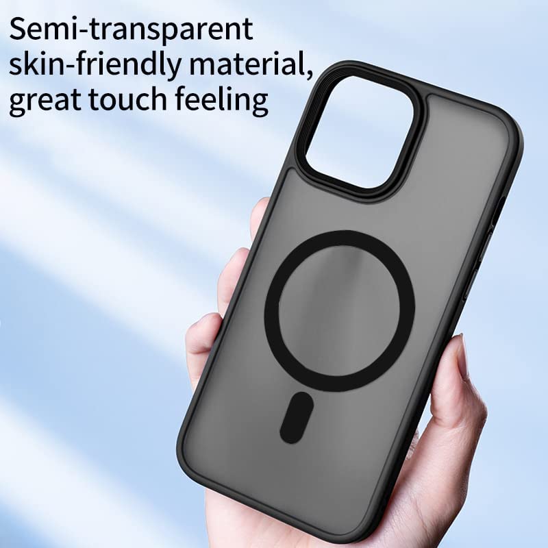 iPhone 13/14/15 Goldencis Magnetic Collection Case - Black