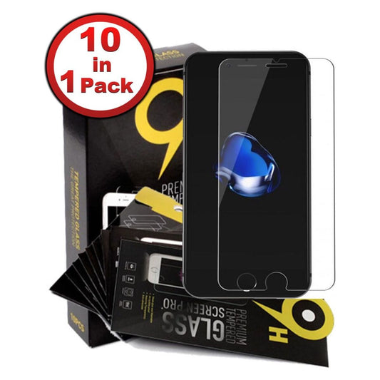 iP 6SP / 6P Clear Tempered Glass (2.5D / Pack of 10)