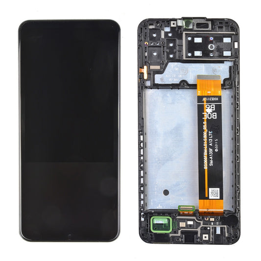 Samsung Galaxy A13 (2022) A135 LCD Screen Digitizer Assembly With Frame  - Black