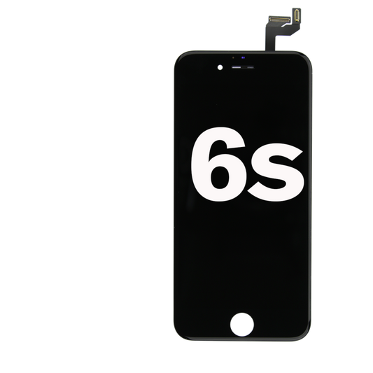 iPhone 6S LCD Assembly w/ Steel Plate (BLACK)