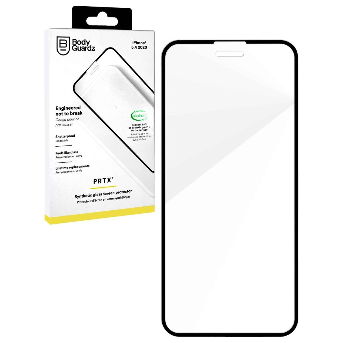 BodyGuardz iPhone 12 Mini Synthetic Tempered Glass