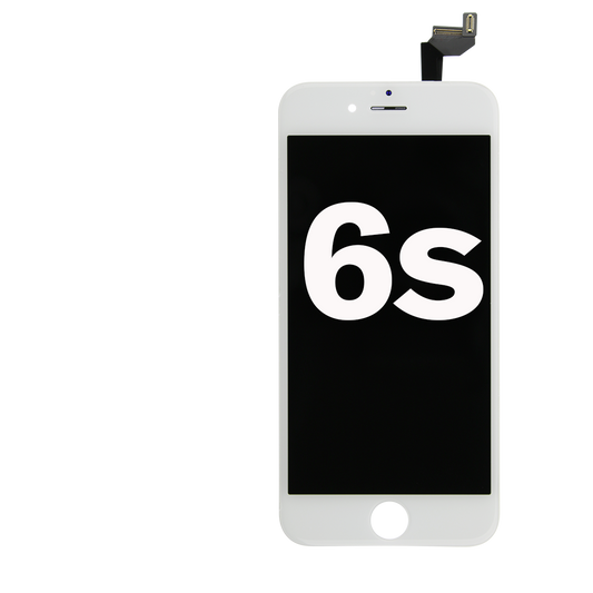 iPhone 6S LCD Assembly w/ Steel Plate (WHITE)