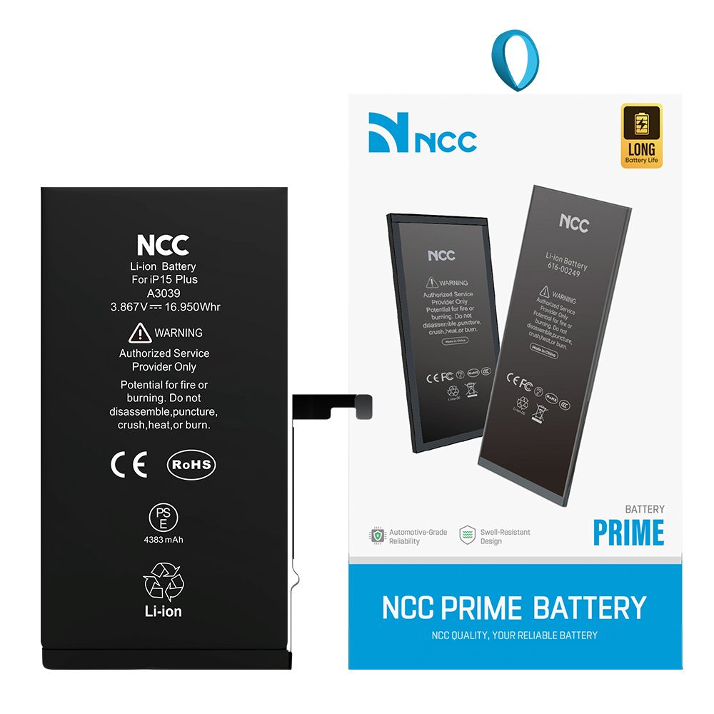 NCC Replacement Battery for iPhone 15 Plus