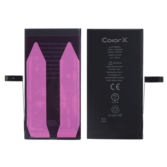 Replacement Battery for iPhone 14 Plus (Decode-NO Pop-ups))
