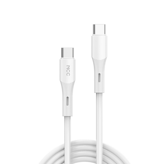 NCC D122 Series Silicone Charging Cable 1.2M (Type-C to Type-C)