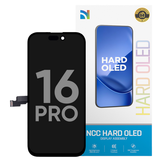 NCC Hard OLED Display Assembly for iPhone 16 Pro High Refresh 120Hz
