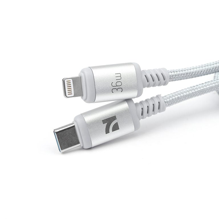 NCC 36W TYPE-C to Lightining Braided Aluminium Fast Charging Cables 1.2m XC-1412