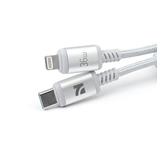 NCC 36W TYPE-C to Lightining Braided Aluminium Fast Charging Cables 1.2m XC-1412