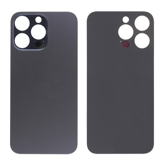 Replacement For iP 15 Pro Back Glass Panel With Magsafe Magnet-Blue Titanium (NO LOGO)