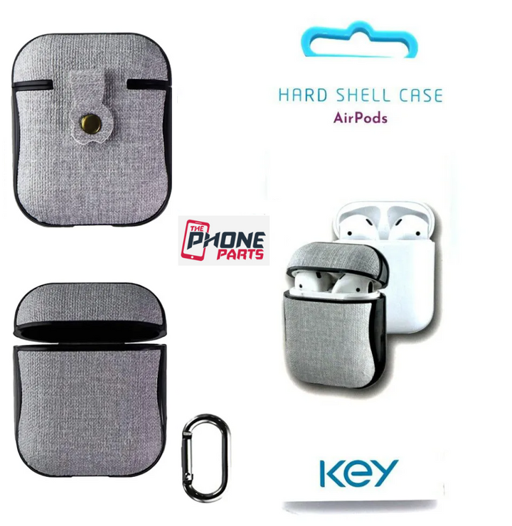 Hard Shell Case & Clip for AirPods (1st / 2nd Gen)