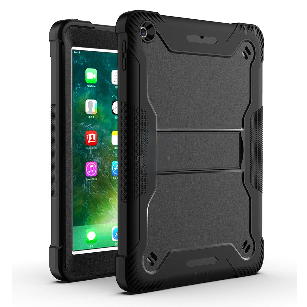 iPad 10.2" (Gen 7/8/9) Heavy Duty Kickstand Case Black