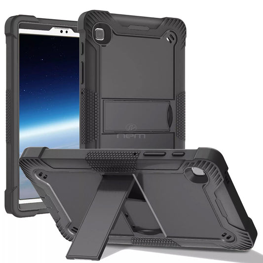 Samsung Tab A9 Plus 11" Heavy Duty Kickstand Case HYB75 Black