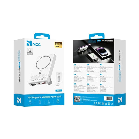 NCC BP21 Power Bank 10000mAh - White