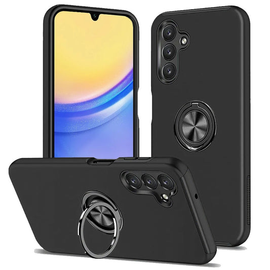iPhone 17 Pro/18 Pro Hard Hidden Ring Case With Retail Box Packing | Black