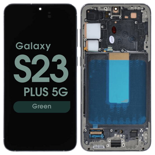 OLED Screen Digitizer Assembly for Samsung Galaxy S23 Plus S916 (Premium) - Green
