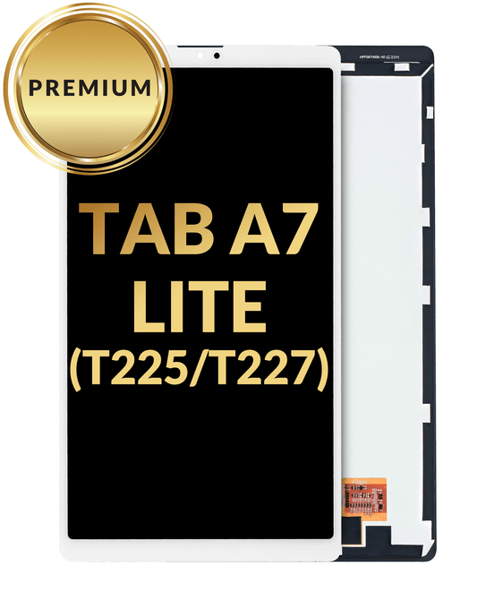 Galaxy Tab A7 Lite 8.7" (T225 / T227) LCD Assembly (WHITE) (4G Version) (Premium / Refurbished)