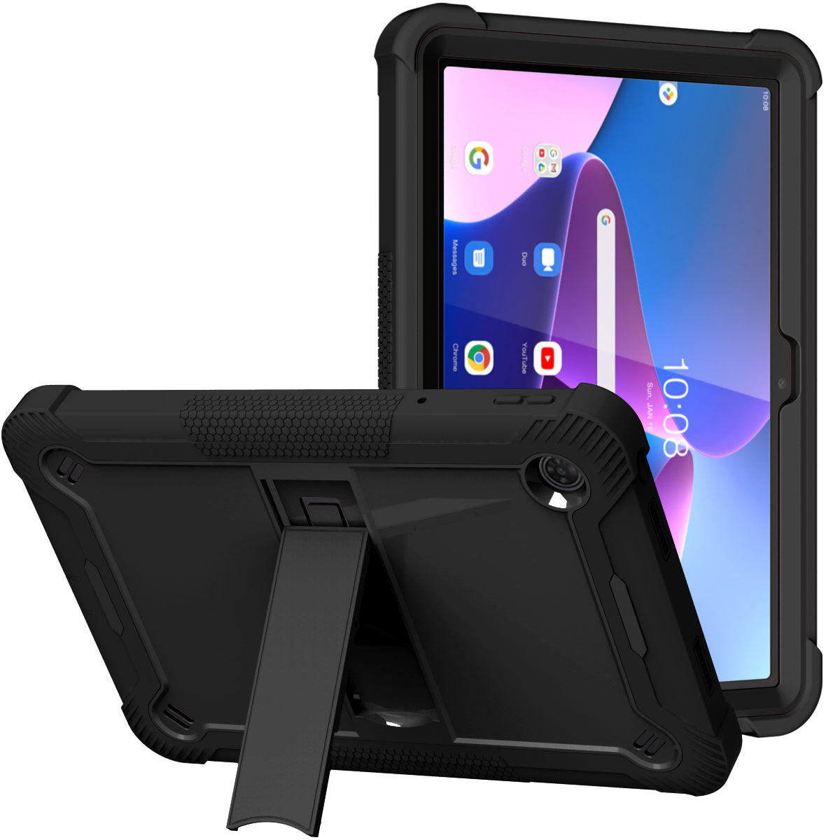 iPad 10th/11th Gen 10.9 Inch Tongjie A Kickstand Case | Black