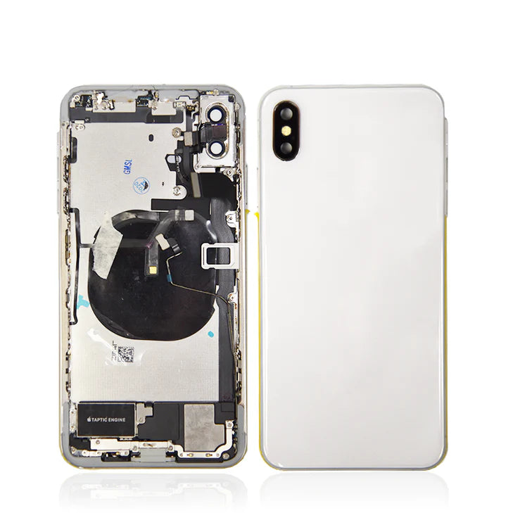 Back Housing Frame For iPhone XS Max (NO LOGO) -White