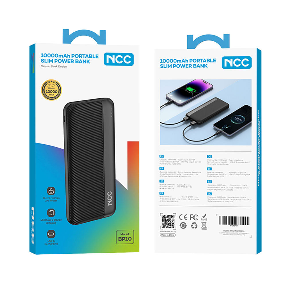 NCC BP10 10000mAh Classical Power Bank