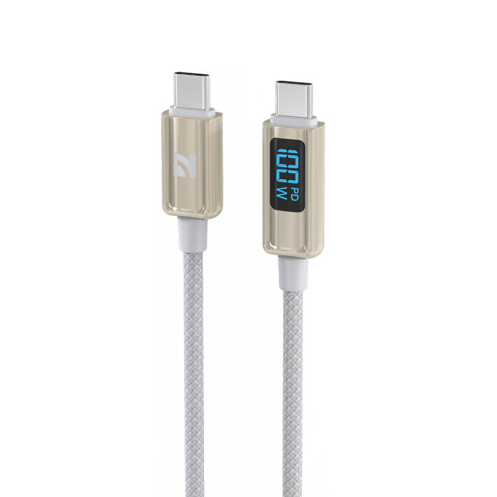 NCC XC-0406 Type-C to Type-C Charging Data Cable (Smart Display | 100W | 1.2M)
