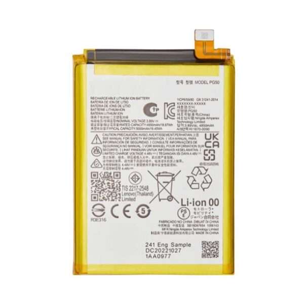 3.89V 4850mAh Battery for Moto G Stylus 5G (2023) XT2315/ G Stylus 4G (2023) XT2317 (PG50)
