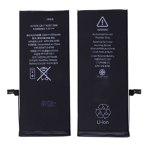 3.82V 2915mAh Battery with Adhesive for iP 6 Plus