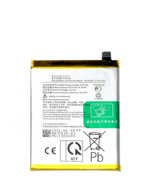 OnePlus Nord N10 5G Replacement Battery(BLP 815)