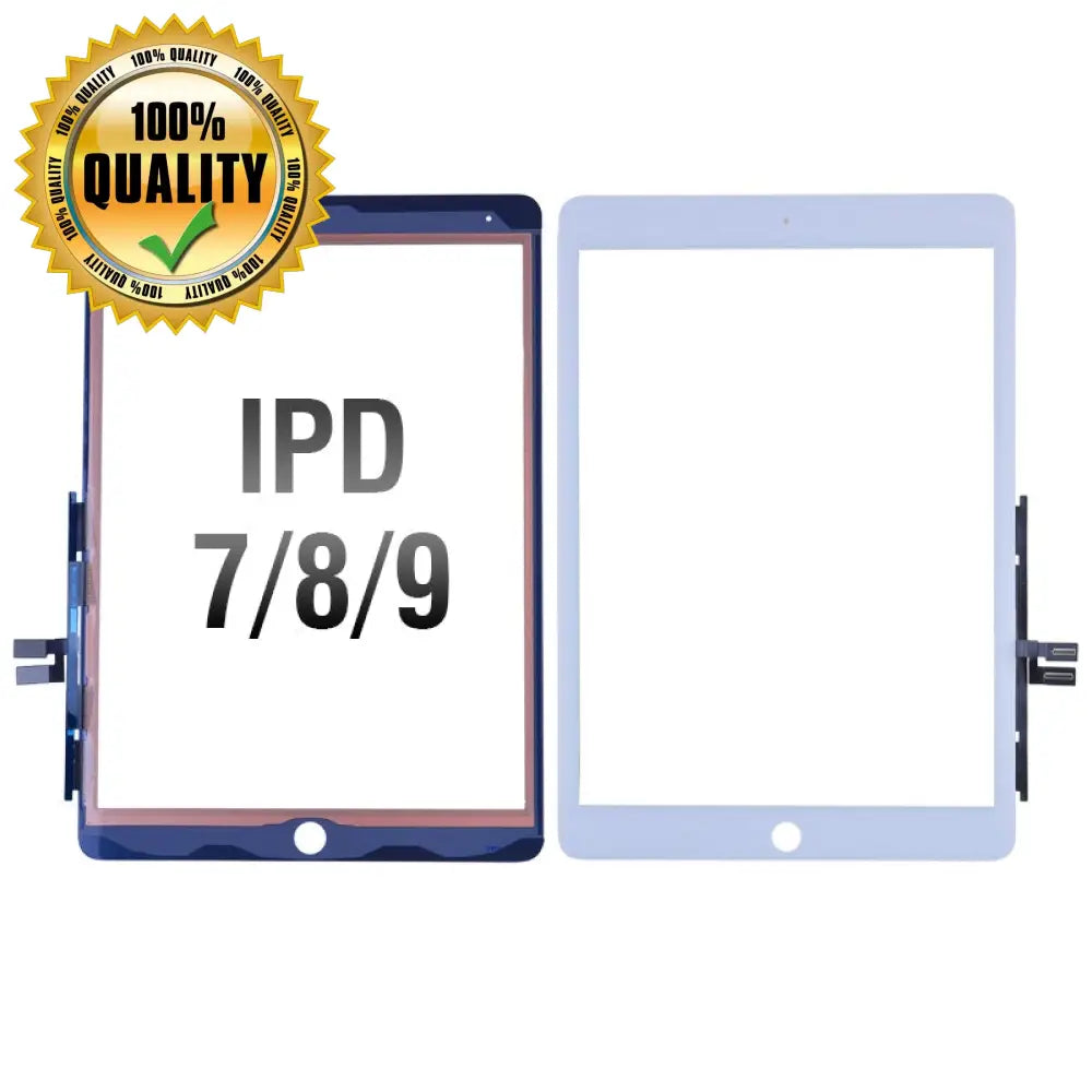 Digitizer Compatible For Ipad 7 (2019) / 8 (2020) 9 (2021) (White) Ipad Lcd