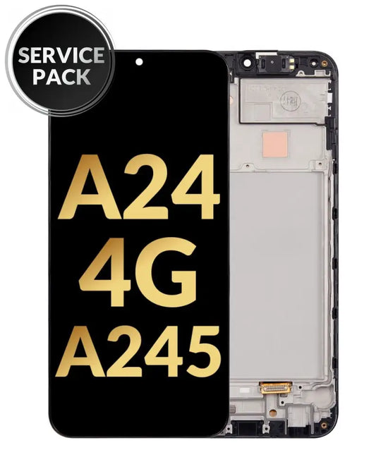 Galaxy A24 4G (A245 / 2023) Lcd Assembly With Frame (Service Pack) Samsung