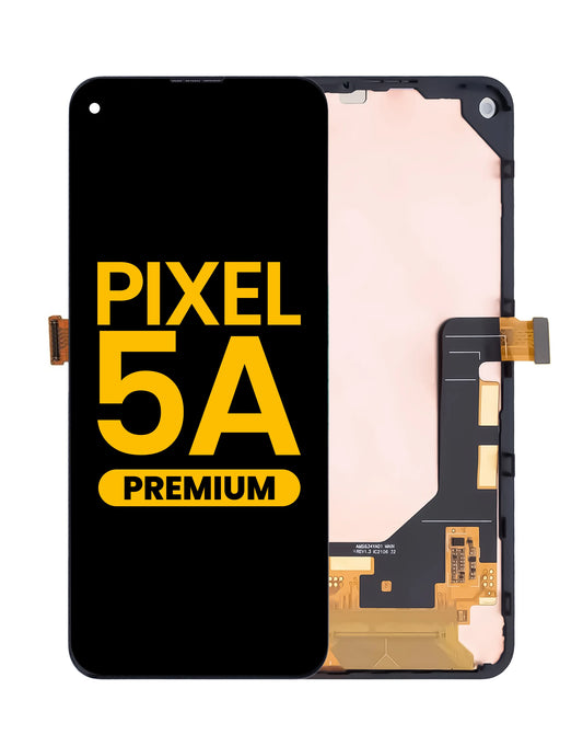 OLED Assembly with Frame for Google Pixel 5A 5G (Premium)