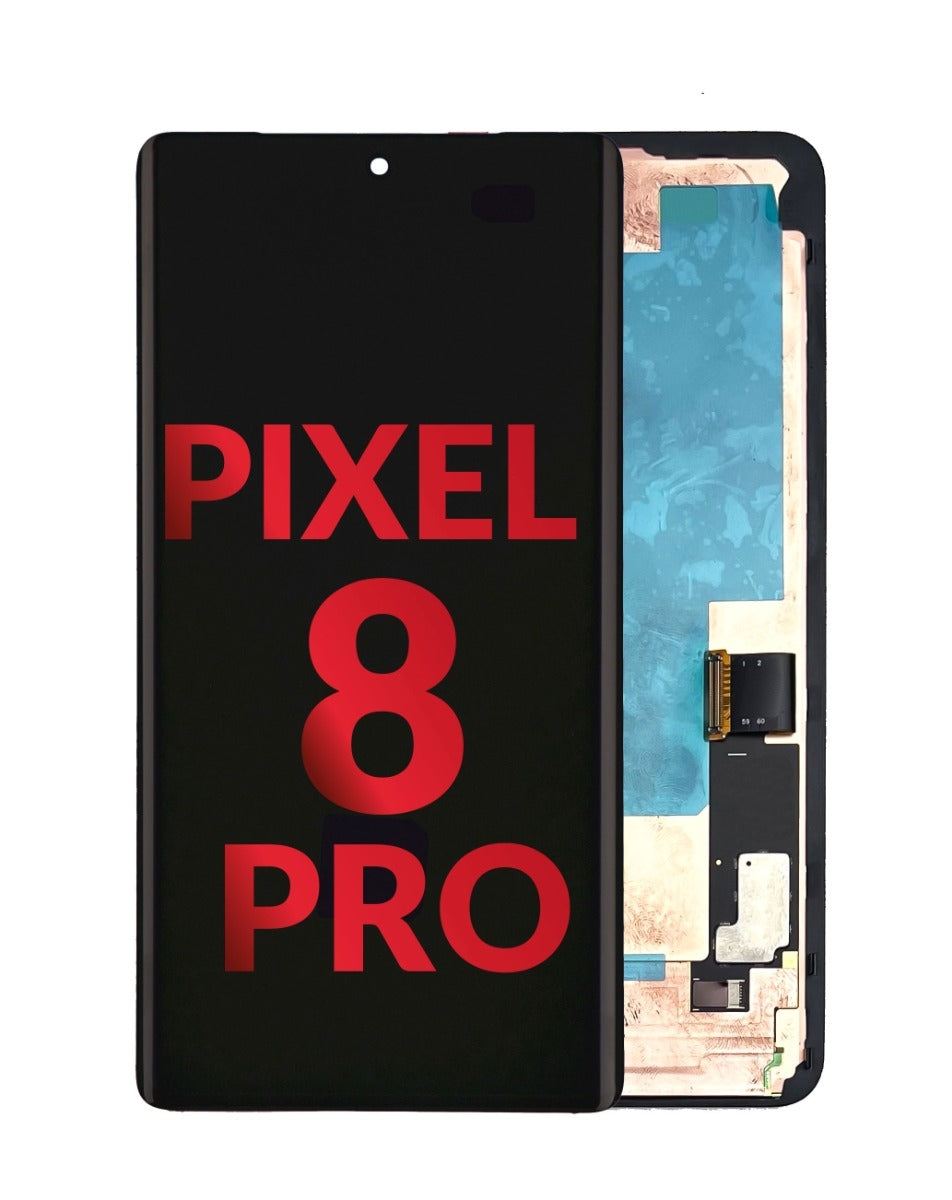 OLED Assembly with Frame for Google Pixel 8 Pro (Without Fingerprint Sensor)