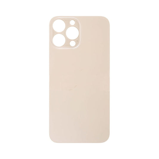 iP 13 Pro Max Bigger Camera Hole Back Cover (NO LOGO) (Gold)