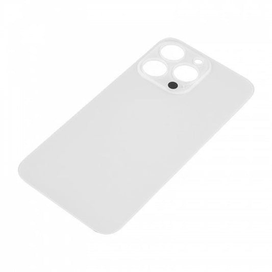 iP 13 Pro Max Bigger Camera Hole Back Cover (NO LOGO) (Silver)