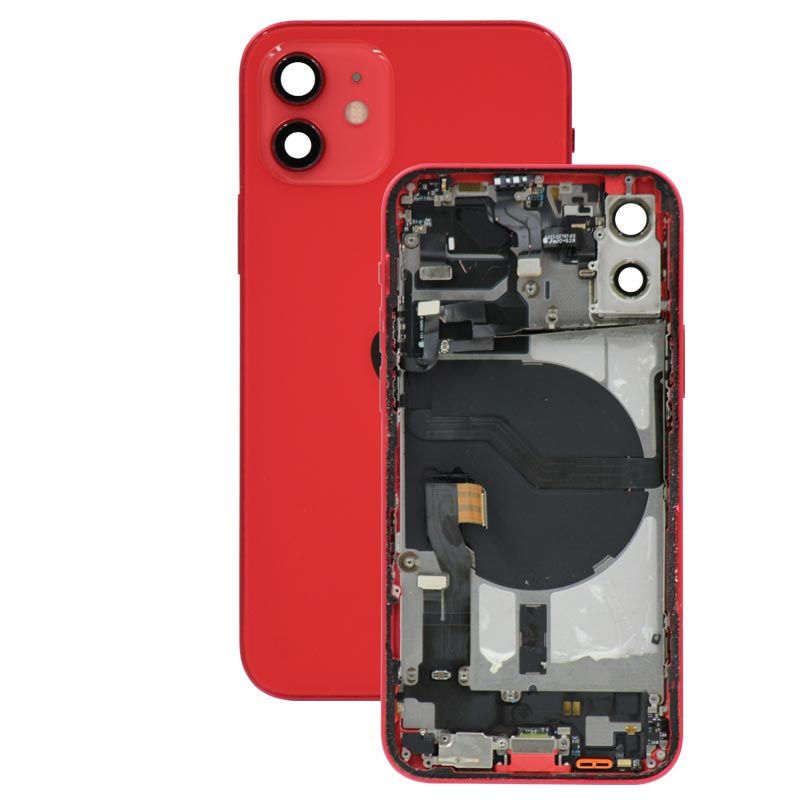 OEM PULL - BACK HOUSING FOR IPHONE 12 - RED