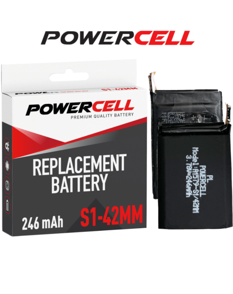 POWERCELL iWatch (42MM) Series 1 Replacement Battery