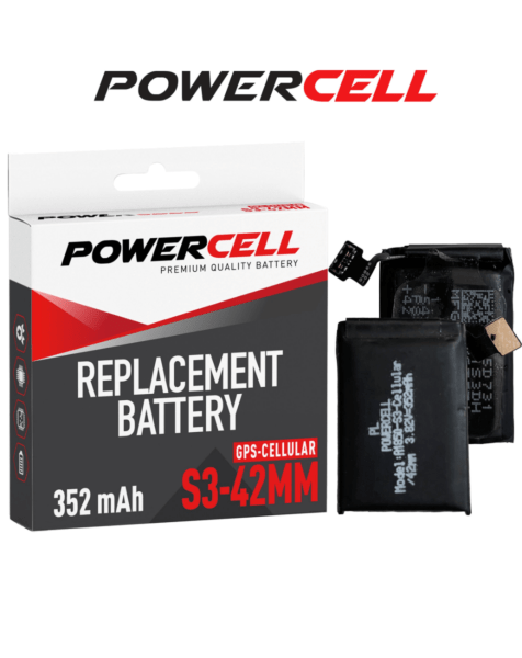 POWERCELL iWatch (42MM) Series 3 Replacement Battery (GPS / Cellular Version)