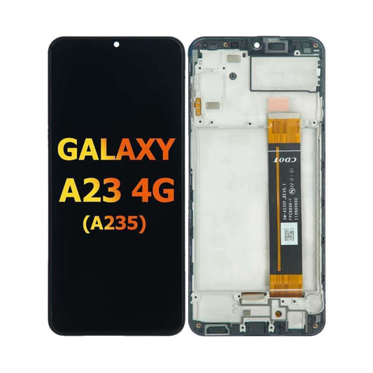Samsung Galaxy A23 (A235F / 2022) Screen Assembly with Frame -Refurbished